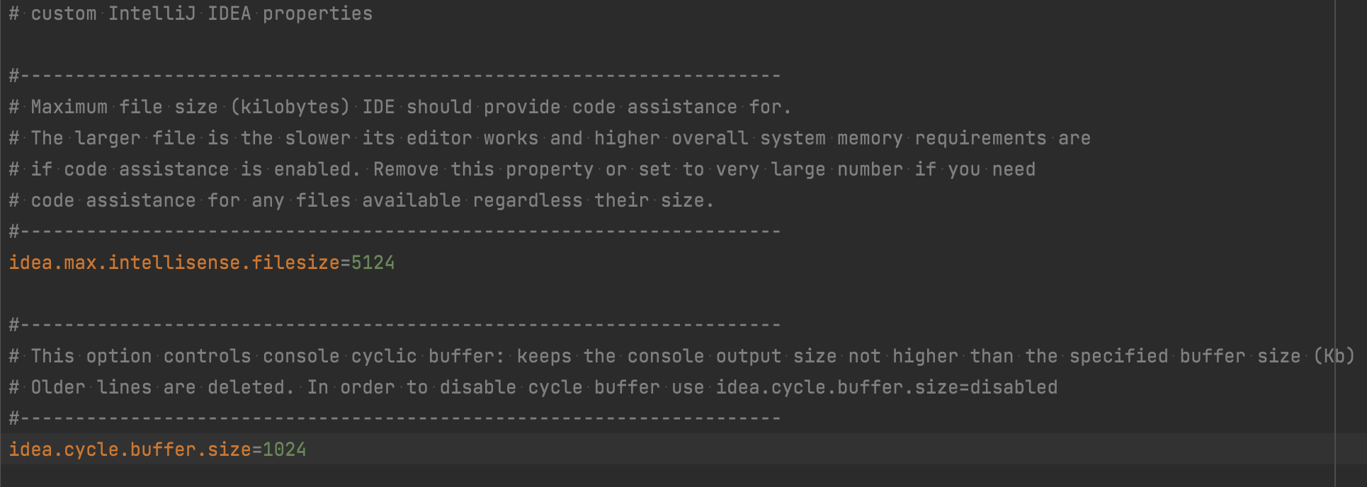 [IntelliJ] JetBrains系のIDEで2.5M以上のファイルが開けない時